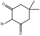 2-BROMO-5,5-DIMETHYL-1,3-CYCLOHEXANDIONE Struktur