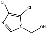 4,5-Dichloro-1-hydroxymethylimidazole Struktur