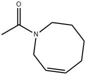 Azocine, 1-acetyl-1,2,3,4,5,8-hexahydro- (9CI) Struktur