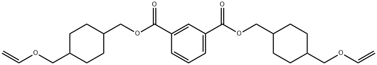 BIS((4-((VINYLOXY)METHYL)CYCLOHEXYL)- Struktur