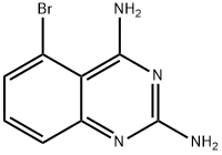 5-Bromo-quinazoline-2,4-diamine Struktur