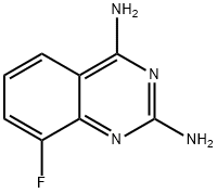 8-Fluoro-quinazoline-2,4-diamine Struktur