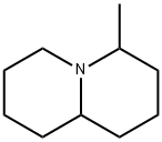 Octahydro-4-methyl-2H-quinolizine Struktur