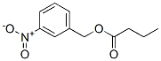 (3-nitrophenyl)methyl butanoate Struktur