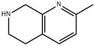 2-Methyl-5,6,7,8-tetrahydro-1,7-naphthyridine Struktur