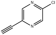 2-chloro-5-ethynylpyrazine Struktur