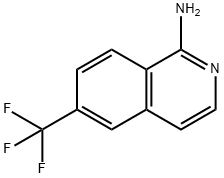 6-(三氟甲基)異喹啉-1-胺, 1196157-31-9, 結構式