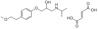 METOPROLOL FUMARATE (200 MG) Struktur