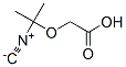 carboxymethoxyisopropylisonitrile Struktur