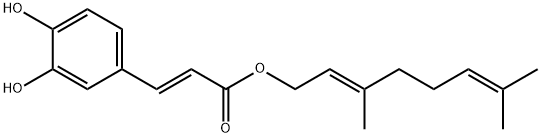 Geranylcaffeate Struktur