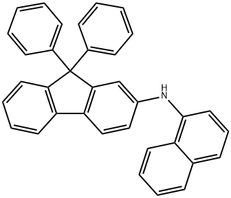 N-(naphthalen-1-yl)-9,9-diphenyl-9H-fluoren-2-aMine Struktur