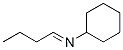 N-Butylidenecyclohexanamine Struktur