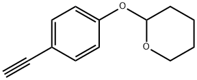 p-[Tetrahydropyran-2-yloxy]phenylacetylene Struktur