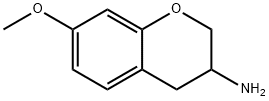 7-Methoxy-chroman-3-ylamine Struktur