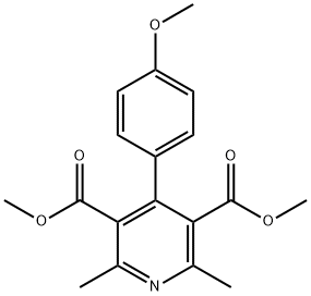 DIMETHYL 4-(4-METHOXYPHENYL)-2,6-DIMETHYLPYRIDINE-3,5-DICARBOXYLATE