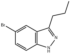 5-Bromo-3-propyl-1H-indazole Struktur