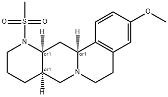 5,8,8a,9,10,11,12,12a,13,13a-decahydro-3-methoxy-12-(methylsulfonyl)-6H-isoquino(2,1-g)(1,6)naphthyridine Struktur