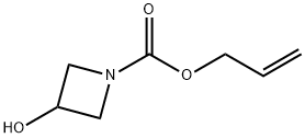 allyl 3-hydroxyazetidine-1-carboxylate Struktur