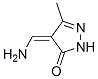 3H-Pyrazol-3-one,4-(aminomethylene)-2,4-dihydro-5-methyl-,(Z)-(9CI) Struktur