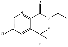 Ethyl 5-chloro-3-(trifluoromethyl)-2-pyridinecarboxylate Struktur