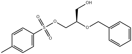 (R)-2-BENZYLOXY-1,3-PROPANEDIOL 1- (P-TOLUENESULFONATE) Struktur