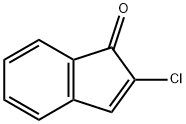 1H-Inden-1-one,  2-chloro- Struktur