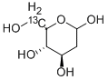 2-DEOXY-D-[6-13C]ARABINO-HEXOSE Struktur