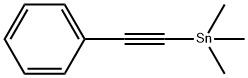 TRIMETHYL(PHENYLETHYNYL)TIN Struktur