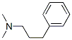 1-dimethylamino-3-phenylpropane Struktur