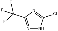 5-chloro-3-(trifluoromethyl)-1H-1,2,4-triazole(SALTDATA: FREE)|3-氯-5-(三氟甲基)-1,2,4-1H-三氮唑