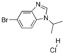 5-Bromo-1-isopropylbenzoimidazole HCl Struktur