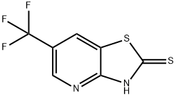 6-(Trifluoromethyl)thiazolo[4,5-b]pyridine-2-thiol Struktur