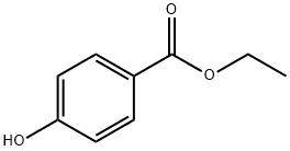 4-ヒドロキシ安息香酸エチル 化學(xué)構(gòu)造式