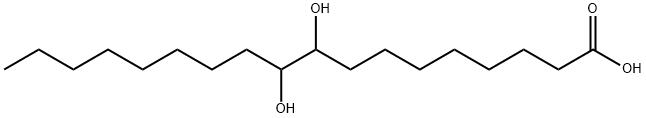 9,10-DIHYDROXYSTEARIC ACID Struktur