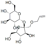 sucrose, monoallyl ether Struktur