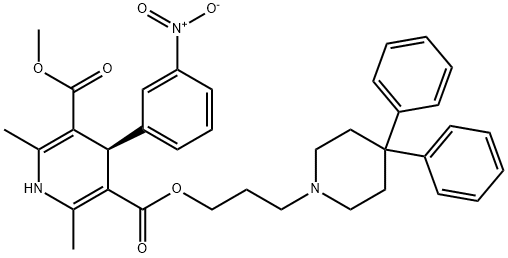 Dexniguldipine Struktur