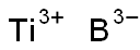 titanium monoboride  Struktur