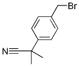 2-(4-(broMoMethyl)phenyl)-2-Methylpropanenitrile Struktur