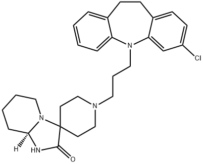 (R)-(-)-Mosapramine Struktur