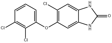 5-Chloro-6-(2,3-dichlorophenoxy)-1,3-dihydro-2H-benziMidazol-2-one Struktur