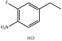 4-Ethyl-2-fluoroaniline hydrochloride Struktur