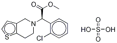 CLOPIDOGREL RELATED COMPOUND C (メチル(-)-(R)-(O-クロロフェニル)-6,7-ジヒドロチエノ[3,2-C]ピリジン-5(4H)-アセタート, 硫酸水素塩)