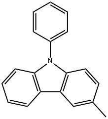 3-Methyl-9-phenyl-9h-carbazole Struktur