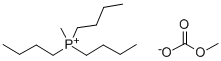 Tributylmethylphosphonium methyl carbona Struktur