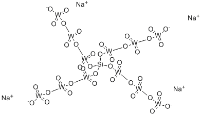 SODIUM SILICOTUNGSTATE Struktur