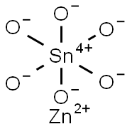 ZINC STANNATE Struktur