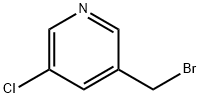 Pyridine, 3-(bromomethyl)-5-chloro- (9CI) Struktur