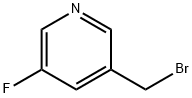 Pyridine, 3-(bromomethyl)-5-fluoro- (9CI) Struktur