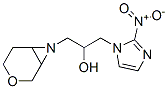 α-[(2-Nitro-1H-imidazole-1-yl)methyl]-3-oxa-7-azabicyclo[4.1.0]heptane-7-ethanol Struktur