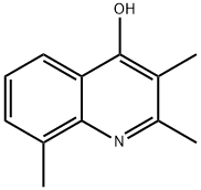 2,3,8-TRIMETHYLQUINOLIN-4-OL Struktur